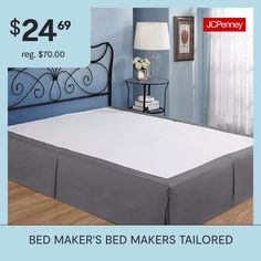 the bed maker's bed makes tailored $ 24 99 reg $ 70 00