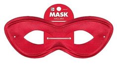 This satin eye mask (mask only) with elastic strap is perfect for Superheroes for Halloween, cosplay, comic con, villains, spirit day and more! One size fits most adults, teens and larger children. Other superhero costumes and accessories are sold separately on our page - subject to availability. Available in blue, red, black or green - each sod separately. Red Superhero Costume Accessories, Carnival Cosplay Eye Mask Costume Accessory, Cosplay Carnival Eye Mask Costume Accessories, Carnival Cosplay Costume Eye Mask, Superhero Masks For Halloween Masquerade, Superhero Style Masquerade Masks For Halloween, Superhero Masquerade Mask, Spirit Day, Superhero Costumes