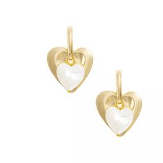 Nwot Ettika Earrings The Sweetest Earrings Made With Mother Of Pearl Cut Out Hearts. Set In 18k Gold Plating Approx. Length - 1.5" L Post-Back Nickel Free Ettika Jewelry, Heavy Earrings, Sweet Earrings, Heart Drop Earrings, Online Earrings, Gold Plated Earrings, Earring Backs, Cute Earrings, Heart Of Gold