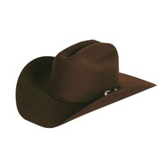 The Bullhide 4X Premium Wool Felt Kingsman Cowboy Hat is a fashionable basic from Bullhide that comes in Black, Chocolate, or Navy. This hat is constructed from 4X Wool Felt with a cattleman's crease on the crown to enhance your look. The decorative hatband features a silver buckle, tip, and keeper. The low-profile brim is 4" wide, and the crown is 4 3/8" high, perfect for the show ring or casual wear. Since we no longer custom crease, all hats come hand creased in a standard cattleman's crease Luxury Brown Fur Felt Cowboy Hat, Black Chocolate, Cowgirl Hat, Western Hats, Cowgirl Hats, Store Hours, Felt Hat, Hat Band, Cowboy Hat