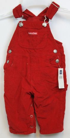 Baby Red Overalls VTG 1999 New with tag Baby Gap Red Corduroy Overalls  Silver hardware Button closure  100% Cotton Size S 3 to 6 Months  Approx. Measurements: Waist: 11" (27.9 cm) Inseam: 7" (17.7 cm) Total Length:  22" (55.8 cm)   Please ask any questions if unsure about anything. They are easier than returns All items stored in a smoke free, one hypoallergenic dog environment Previous owner(s) history unavailable.    Thank You For Viewing Our Listing I am a college student studying engineerin Studying Engineering, Red Overalls, Baby Red, Corduroy Overalls, Student Studying, College Student, Baby & Toddler Clothing, Baby Gap, Silver Hardware