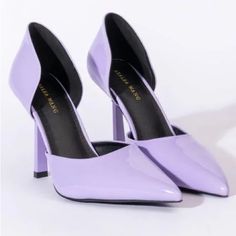 Brand New Never Worn Lavender Pumps Purple Heels For Spring Formal, Purple Spring Formal Heels, Lavender Shoes Heels, Spring Formal Purple Heels, Trendy Purple Heels For Spring, Trendy Purple Evening Heels, Trendy Purple Heels For Formal Occasions, Trendy Fitted Purple Heels, Lavender Heels For Spring Evening