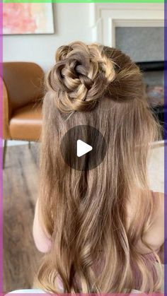 Kids Hair For Wedding, Belle Hairstyle For Kids, Cute Hairstyles For Little Kids Easy, Hairstyles For Long Hair Girls Kids, Easy Hairstyles For Kids To Do Them Self, Hảir Style For Girl, Funny Hairstyles For Kids, Girls Hair Styles For Weddings, Easy Flower Girl Hair