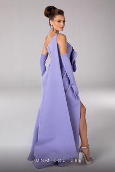 MNM Couture F02826 Spring 2024 evening collection dress.