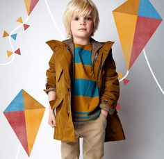 What a fun studio session.  Add some cut outs of clouds, the sun, and some birds.  #BringtheOudoorsIndoors, #Creative, #PhotoSession  Burberry SS 2013 Dope Clothes, Toddler Boy Fashion, Burberry Kids, Blonde Boys, Baby Boy Fashion, Stylish Kids