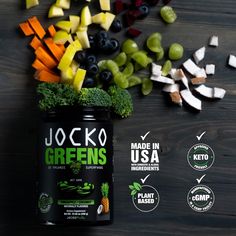 BLEND OF ORGANIC GREENS & SUPERFOODS: This nutritious blend of 23 superfoods like Spirulina, Wheat Grass, and Chlorella is the perfect way to start the day. This blend was developed together with Jocko Willink with three goals in mind: holistic health support, the highest quality ingredients, and great taste. Healthy Green Juice, Greens Superfood, Green Superfood Powder, Jocko Willink, Greens Powder, Green Superfood, Wheat Grass, Digestive Enzymes