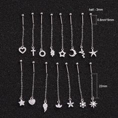 Buying Option:- $14.99 for Single Piece- $19.99 for a Pair (you can choose 2 different earrings)- $24.99 for 3 Pieces (you can choose 3 different earrings)- $29.99 for 2 Pairs (you can choose 4 different earrings)- $34.99 for 5 Pieces (you can choose 5 different earrings)- $39.99 for 3 Pairs (you can choose 6 different earrings)- $41.99 for 6 Pieces Mix-Matching (you can mix 6 different SKU earrings)*Comment your option of patterns and color on ""Personalization"" ----------- DESCRIPTIONS ------ Star Wings, Mismatched Earrings Studs, Ear Piercing Earrings, Ear Piercing Jewelry, Heart Leaf, Wings Pendant, Cross Heart, Piercing Earrings, Zircon Earrings