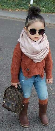 Toddler Fall Outfits, Fashion Girl Outfits, Toddler Fall Outfits Girl, Girl Fall Outfits, Daughter Outfits, Baby Fashionista, Toddler Girl Style