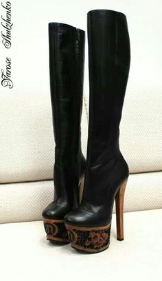 Hak Tinggi, High Heeled Boots, Hot Boots, Funky Shoes, Heel Boot, Stiletto Boots