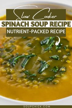 Fresh and Nutritious Spinach Soup Recipe Tomato Soup Recipe Easy, Easy Healthy Soup Recipes, Soup Recipe Ideas, Types Of Soup, Recipe Ideas Easy, Soup Cauliflower, Chicken And Vegetable Soup, Easy Tomato Soup Recipe