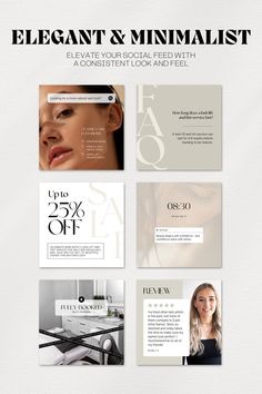 Customizable Canva templates for a unique aesthetic clinic brand Esthetician Inspiration, Free Social Media Templates, Instagram Feed Planner, Instagram Feed Layout, Social Media Branding Design, Instagram Template Design, Aesthetic Clinic, Beauty Clinic, Clinic Design