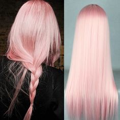 70cm Light Pink Cosplay Wig SE6470 – SANRENSE White Ombre Hair, Pink Cosplay, Long Pink Hair, Light Pink Hair, Pink Blonde Hair, Scene Girl, Brown Ombre Hair, Pastel Pink Hair, Hair Color Pastel