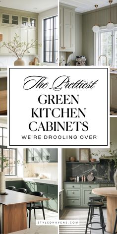 the green kitchen cabinets we're drooling over are in this postcard