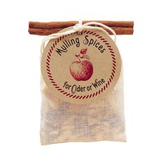 Mulling Spices Sachet - Holiday Gift For Home Cider Wine, Fall Gift Baskets, Christmas Hampers, Mulling Spices, Winter Wedding Favors, Spice Set, Cinnamon Chips, Wedding Themes Fall, Wedding Favors Fall