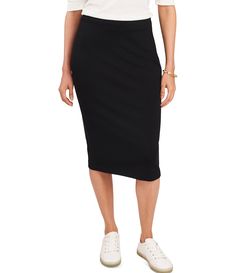 Shop for Vince Camuto Ponte Pencil Midi Skirt at Dillard's. Visit Dillard's to find clothing, accessories, shoes, cosmetics & more. The Style of Your Life. Stretch Midi Pencil Skirt In Solid Color, Spring Stretch Midi Length Pencil Skirt, Chic Stretch Midi-length Pencil Skirt, Chic Stretch Midi Length Pencil Skirt, Versatile Midi Length Workwear Bottoms, Versatile Midi Length Bottoms For Workwear, Casual Bodycon Skirt For Work, Spring Midi Elastane Pencil Skirt, Spring Midi Pencil Skirt In Elastane