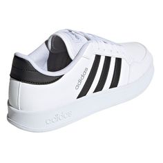 (WMNS) adidas Breaknet 2.0 'White Black' HP8956 Adidas Breaknet, Adidas Samba Sneakers, Adidas Superstar Sneaker, Sneaker Collection, Hoodies For Sale, Adidas Online, Adidas Sneakers, White And Black, Adidas