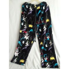 Batman, Pajama Pants, Women's Size 3x, Bat Girl, Joker, Fleece, Lounge, Sleep Batman Pjs, Batman Pajama Pants, Girl Joker, Bat Girl, Onesie Pajamas, Pajama Dress, Holiday Pajamas, Black Tie Dye, Pj Pants