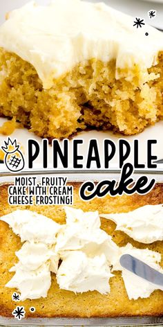 Pineapple Cake Crushed Pineapple Cake, Baking Nuts, Pineapple Cake Recipe, Pineapple Dessert Recipes, Pineapple Desserts, Fruity Cake, Pineapple Recipes, Light Desserts, Pineapple Cake