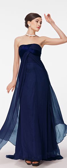 Strapless navy blue evening dresses long formal dresses elegant wedding guest dresses Strapless Pre-draped Evening Dress With Sweep Train, Pre-draped Prom Gown For Prom Season, Strapless Evening Dress With Pleated Bodice For Bridesmaids, Strapless Pleated Bodice Bridesmaid Dress, Strapless Bridesmaid Evening Dress With Pleated Bodice, Pre-draped Prom Gown, Pleated Back Gown For Prom Season, Strapless Pleated Evening Dress For Wedding, Bridesmaid Ball Gown Evening Dress With Pleated Bodice