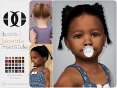 The Sims 4 Cc Toddler Hair, Sims4 Infant Hair Cc, Toddler Hair Sims 4, Sims 4 Afro Hair, Medium Hairstyle, Alpha Cc