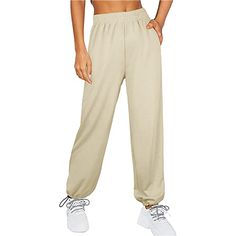 Apricot Drawstring Sportswear Wide Leg Jogger Pants Drawstring Long Pants Activewear For Sports, Sports Activewear With Drawstring Long Pants, Stretch Sweatpants With Drawstring, Stretch Sweatpants With Drawstring In Sportswear Style, Stretch Sweatpants With Drawstring For Sportswear, Sports Sweatpants With Drawstring, Drawstring Sweatpants For Sports, Stretch Sweatpants With Drawstring For Workout, Stretch Sports Pants With Drawstring