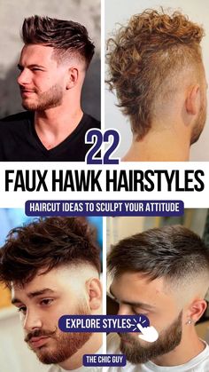 Looking to make a statementDiscover the Top 22 Hot Faux Hawk Haircut Ideas that are perfect for sculpting your attitudeThe faux hawk offers versatility and a bold edgemaking it a favorite among trendsettersWhether you prefer a subtle style or a more dramatic lookthese haircut ideas will help you express your individuality and confidence FauxHawk FauxHawkHaircut MensHairstyles TrendingHaircuts Drop Fade Faux Hawk, Short Faux Hawk Men Fade, Mens Faux Hawk Hairstyles, Euro Hawk Haircut, Faux Hawk Men Fade, Faux Hawk Boys, Fauxhawk Fade Men, Fohawk Haircut Fade, Boys Faux Hawk