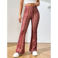 Season:Spring  Summer; Fabric:Polyester; Gender:Women's; Style:Casual Daily; Elasticity:Micro-elastic; Occasion:Athleisure,Weekend; Fit Type:Regular Fit; Function:Breathability,Comfortable; Pattern:Graphic; Design:Print,Wide Leg; Pants Type:Pants Trousers,Flared Pants; Front page:FF; Listing Date:05/30/2024; Production mode:External procurement; Hips:; Length:; Waist:; Fit US Size:; Fit UK Size:; Fit EU Size:; Pants Length:Long; Print Type:3D Print Trousers Wide Leg, Spring Summer 2024, Long Red, Flared Pants, Print Graphic, Orange Grey, Type Of Pants, Pants Length, Pattern Graphic