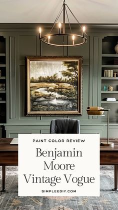 Master Bedrooms Cozy Paint Colors, Best Bathroom Green Paint Colors, Antique Jade Paint, Green Living Room Cabinets, Shady Lane Benjamin Moore, Passion Vine Benjamin Moore, Earth Tone Green Paint Colors, Bromley Taupe Paint, Deep Moody Green Paint Color