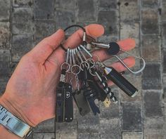 New Cowan Carabiners – Everyman Black Keychains With Interior Key Chain Holder, Black Keychain With Key Clip For Everyday Use, Key Knife, Multitool Edc, Edc Keychain, Unique Key, Every Day Carry, Multi Tool, Everyday Carry