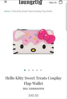 Hello Kitty Wallet, Everyday Bag Essentials, Hello Kitty Phone Case