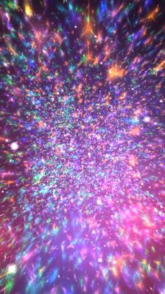 an abstract background with colorful lights and stars in the sky stock photo - 1387982