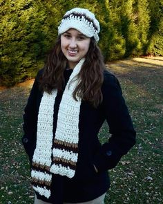 blue newsboy hat and scarf ~ easy level ~ ON SALE - limited time ~ purchased PATTERN - crochet Product Review Video, Newsboy Hat Pattern, Crochet Newsboy Hat, Needle Crochet, Crochet Neck Warmer, Hat And Scarf Set, Neck Warmers, G 20, Video Design