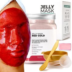 PRICES MAY VARY. POWDER FORM: Our Skin care face mask is packed in the form of powder which takes its form of Jelly upon addition of purified water. The Jar of Peel off mask can serve upto 30 to 35 times depending on facial area and nature of use. SHAPE LESS: The best thing about this product is that it can be applied to any face structure because of being shape less. Also, this skin care mask can be used as an after care with the conjunction of LED Mask (light Therapy). Travel size pack: Rubber Jelly Mask Facials, Esthetician Jelly Mask, Jelly Mask Powder, Orange Peel Mask, Strawberry Facial Mask, Aha Peel, Rubber Mask, Jelly Mask, Mask Light