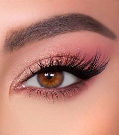 Pink Eye Look, Slay Makeup, Glam Wedding Makeup, Bridal Eye Makeup, Latest Makeup Trends, Barbie Makeup, Pink Eye, Stunning Makeup, Cute Makeup Looks