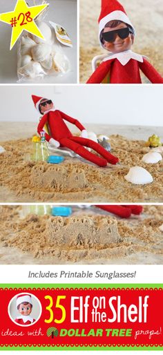 the elf is laying in the sand with his eyes closed