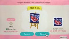 a screen shot of an animated video game called fishy, which is being viewed on the nintendo wii