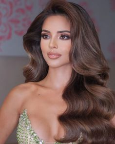 Miss Universe Makeup Look, Miss Mexico, Let Me Introduce Myself, Red Carpet Hair, Introduce Myself, Wedding Hair Down, Miss Universe