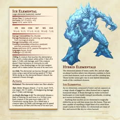 an image of the iceman character sheet from blizzardforce's warhammers