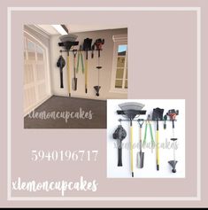 a collage of photos with different types of garden tools and the words lemoncupcakes