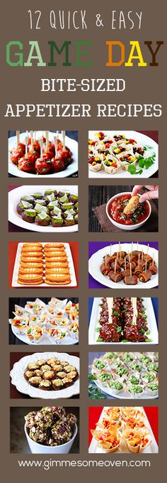 the 12 quick and easy game day appetizer recipes