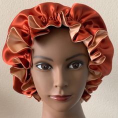 Silk Hair Bonnets, Pattern Drafting Tutorials, Hair Bonnets, Beaded Hair Pins, Bonnet Cap, Quick Braided Hairstyles, Velvet Scrunchie