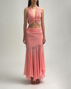 Stolen Goods
🎀 Betta Draped Halter Mini Top (Fullmoon Pink)
🎀 Betta Draped Maxi Skirt (Fullmoon Pink)
🎀 Classic Cut-Out Sheer Maxi Dress (Salmon Pink) Fitted Draped Dress With Tie Back, Pink Halter Neck Top For Evening, Fitted Backless Dress With Gathered Neckline, Fitted Dress With Gathered Neckline And Backless Design, Elegant Pink Halter Top For Party, Fitted Tie Back Halter Top For Date Night, Pink Fitted Halter Top For Date Night, Formal Summer Backless Halter Top, Elegant Pink Backless Halter Top