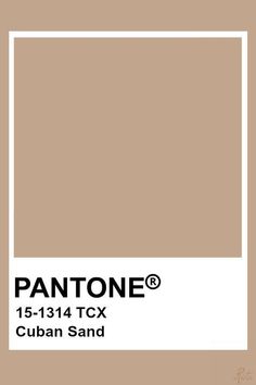 the pantone color is shown in this image