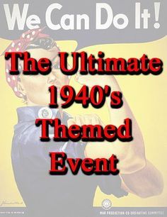 we can do it the ultimate 1940s's themed event by various authors and artists