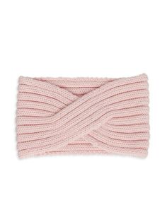 Ribbed Knot Headband Ugg Accessories, Knit Headband, Saint Bernard, Knot Headband, Knitting Women, Womens Uggs, Pink Hair, Light Pink, Knot