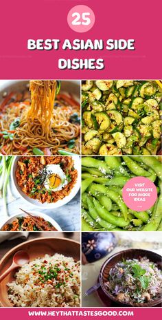 Explore 25 flavorful Asian side dishes that pair perfectly with any meal. These recipes, from crispy veggies to savory noodles, add authentic taste and variety to your dining table. Savory Noodles, Crispy Veggies, Asian Side Dishes, Noodles