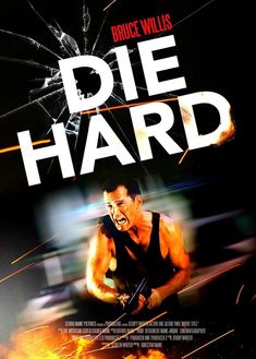 a movie poster for die hard