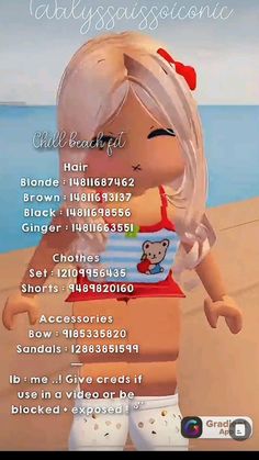 Fete Emo, Bloxburg Clothes, Disney Mignon, Blonde Kids