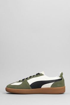 Palermo OG Sneakers in green Suede and fabric, laces, logo on upper tongue, contrast detail, backside logo, side patch logo, rubber outsole, Made in VietnamGender: MenMaterial: SUEDE AND FABRICColor: GREENMade in: THProduct ID: 392847_383011*Import tax/duty will be calculated at checkout (If applicable) Urban Green Sneakers With Rubber Waffle Outsoles, Modern Green Sneakers With Rubber Sole, Green Canvas Sneakers With Contrast Sole, Modern Lace-up High-top Sneakers With Logo Patch, Modern Green Lace-up High-top Sneakers, Retro Green Sneakers With Laces, Modern Green High-top Sneakers With Rubber Sole, Retro Sneakers With Laces For Sports, Urban Sneakers With Logo Patch For Sports