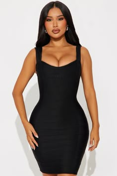 Sleeveless Stretch Bandage Mini Dress, Sleeveless Bodycon Bandage Mini Dress, Black Sleeveless Bandage Dresses, Role Play Costume, Dress Sweetheart Neckline, Janet Guzman, Bandage Midi Dress, Grown Women, Hack Tool